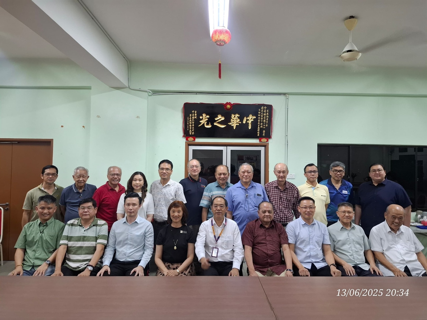 吉隆坡中华华中董事会复选 林景清蝉联董事长