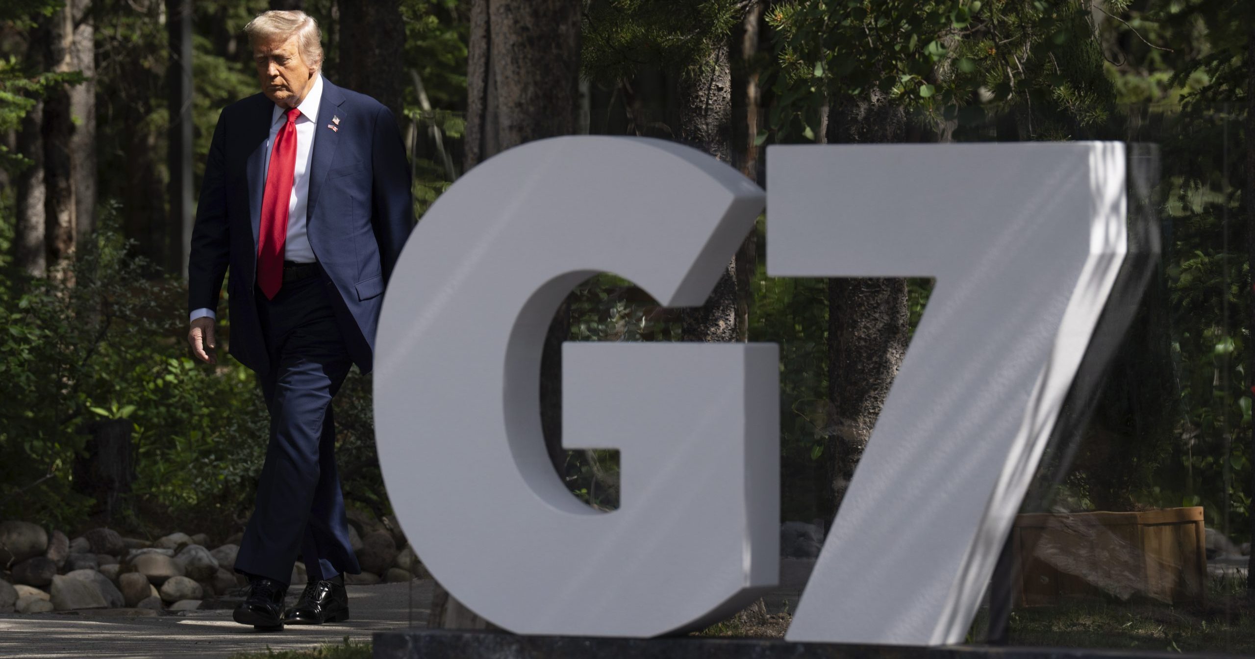提早离开G7峰会回国 特朗普警告:所有人立刻撤离德黑兰