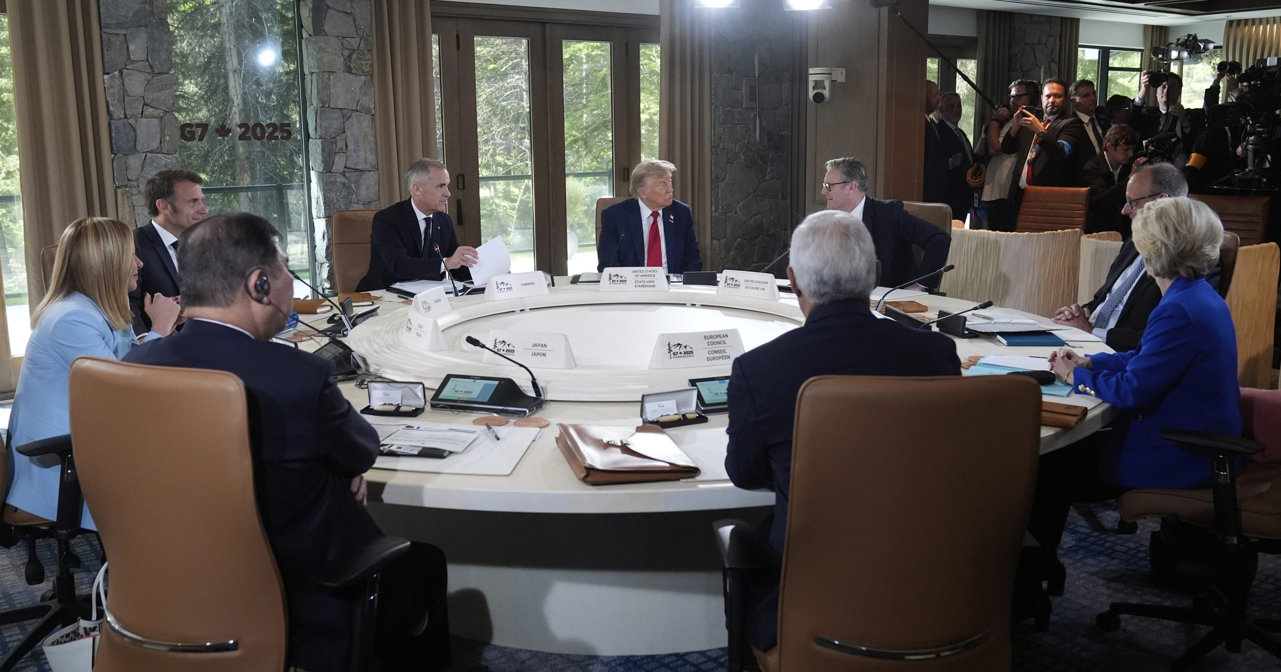 G7联合声明挺以色列自卫权
