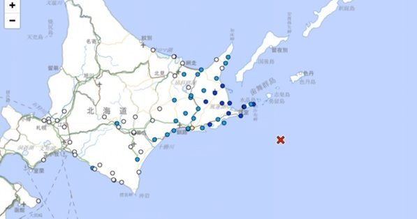 北海道发生6.1级地震