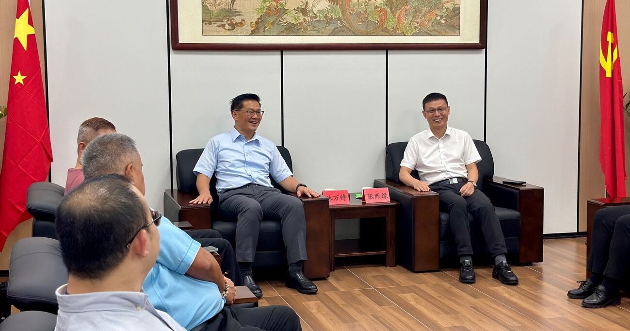 推进甲永春会馆设展厅 林万锋率商贸团访福建