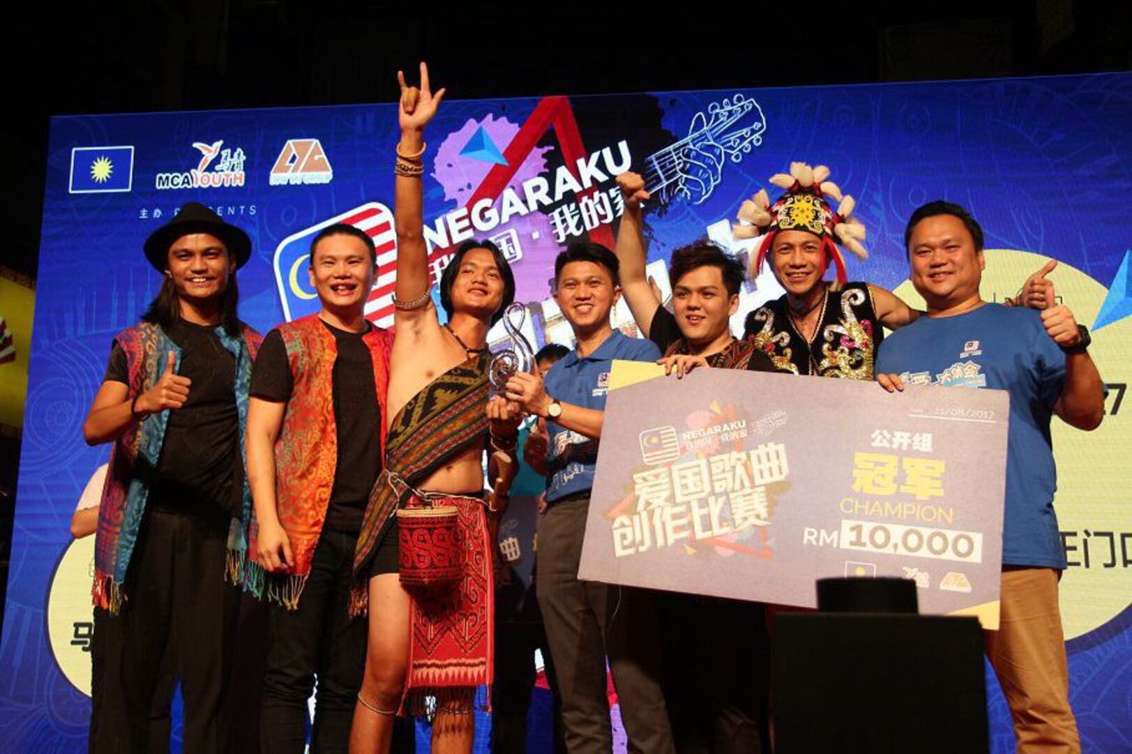 “婆罗洲之子Anak Borneo”李哲林 伊班人(受访者提供)