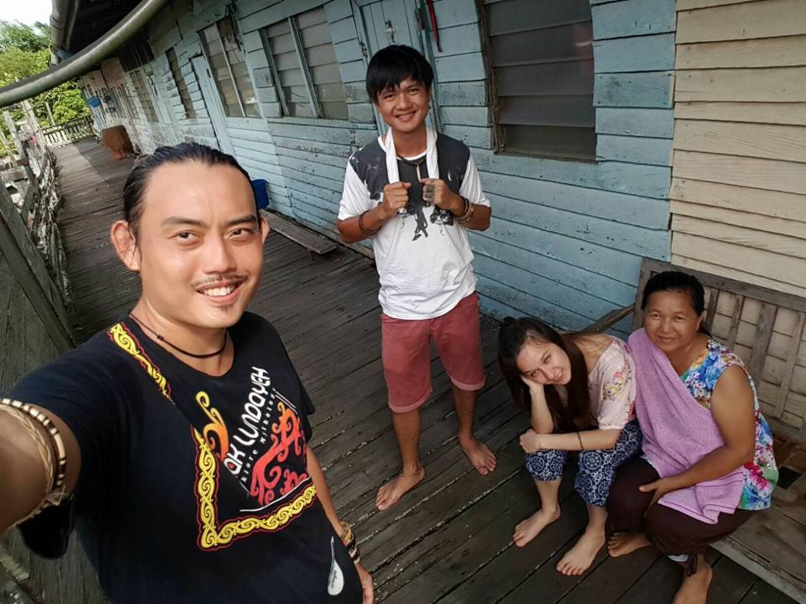 “婆罗洲之子Anak Borneo”李哲林 伊班人(受访者提供)
