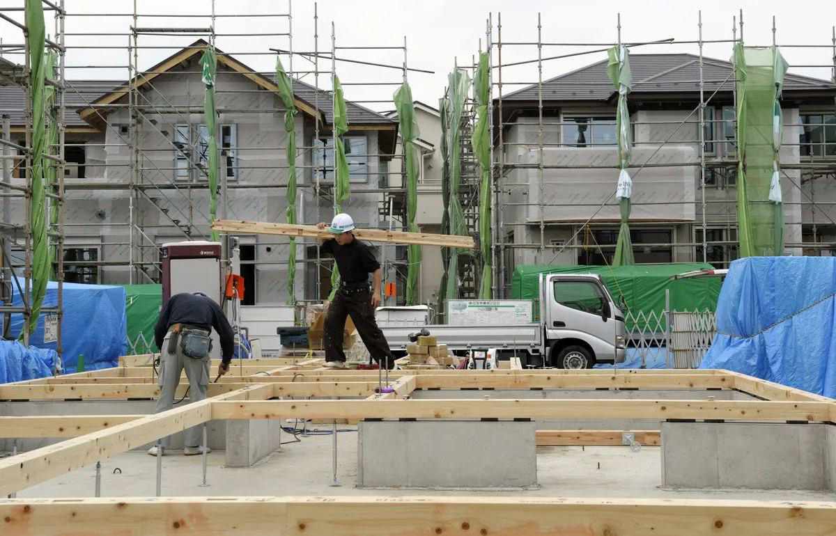 日本建筑业日本人力荒(彭博社)