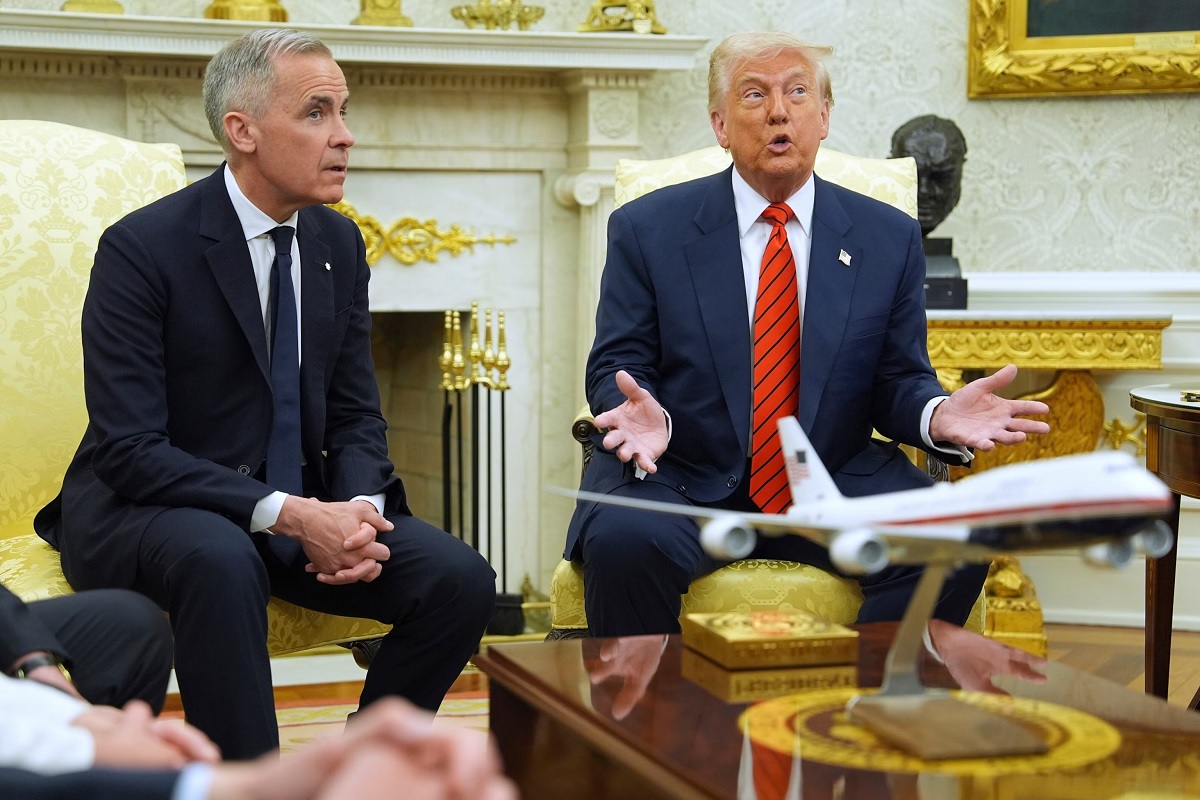 卡尼 Mark Carney 特朗普 Donald Trump