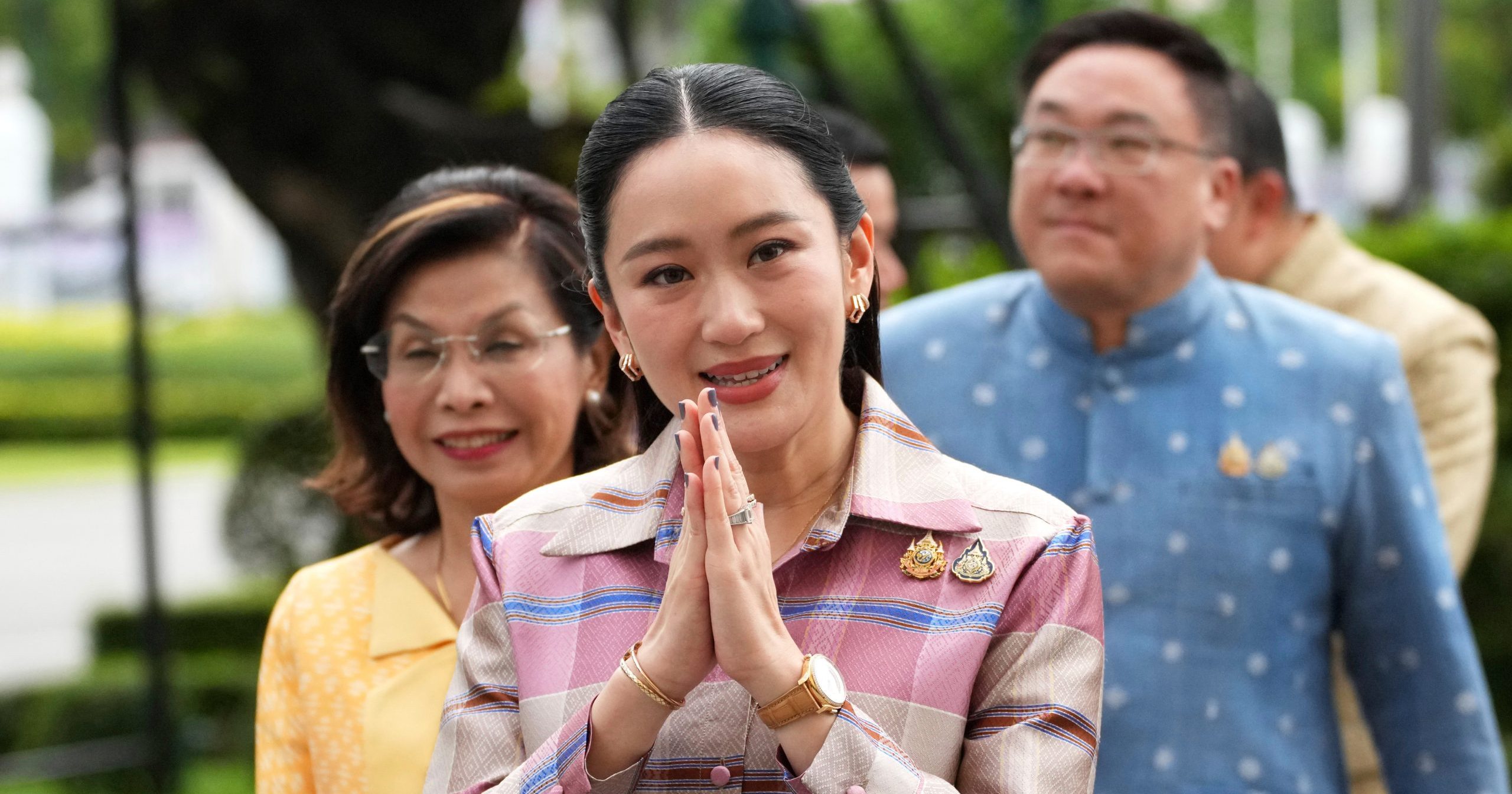 佩通坦洪森通话违规？ 泰宪法法院今开审
