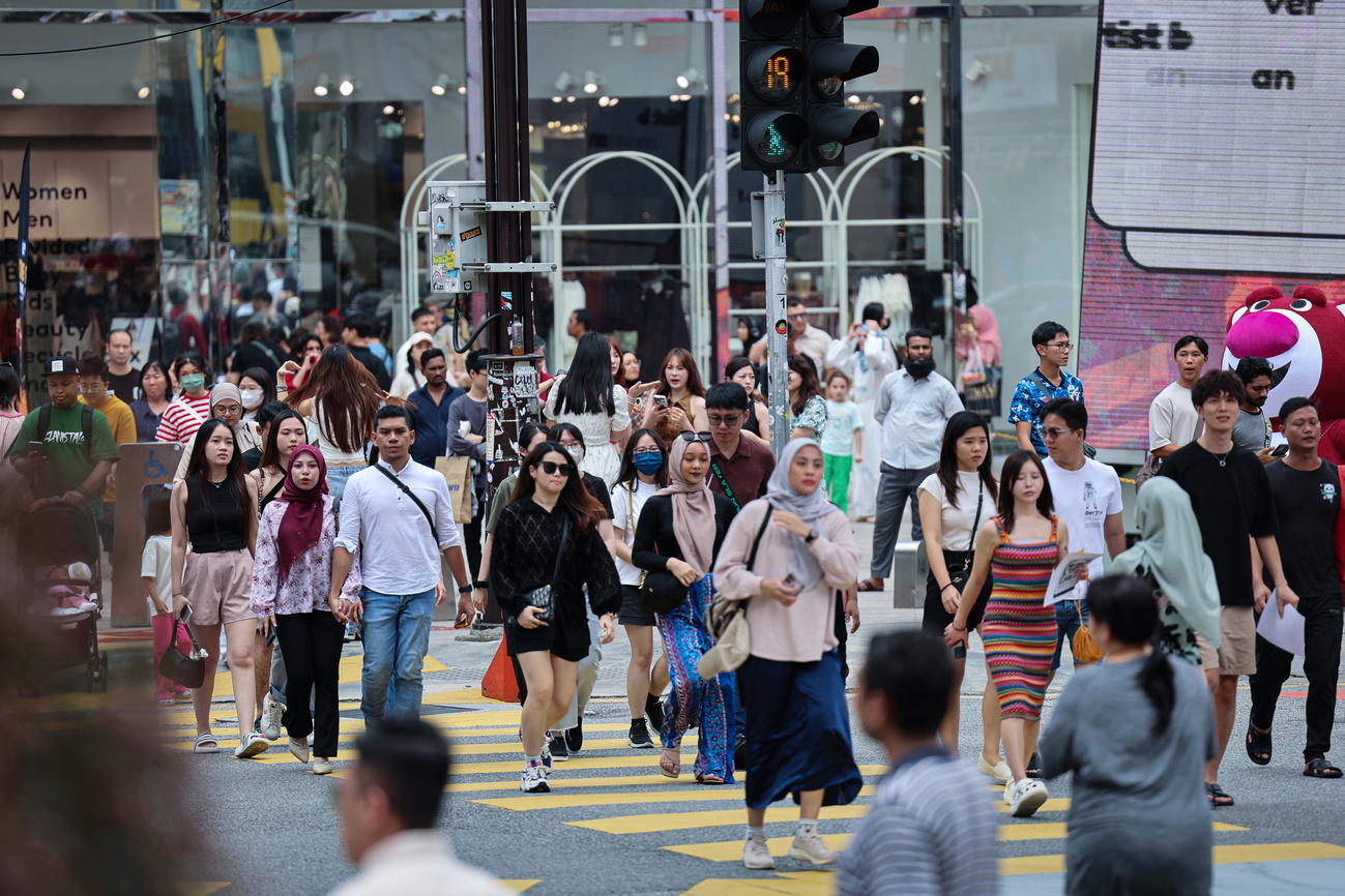 马来西亚人 游客 人口 bukit bintang