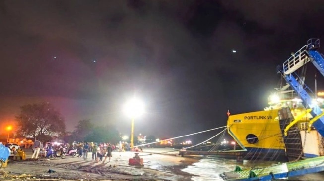 印尼跨海渡轮沉没