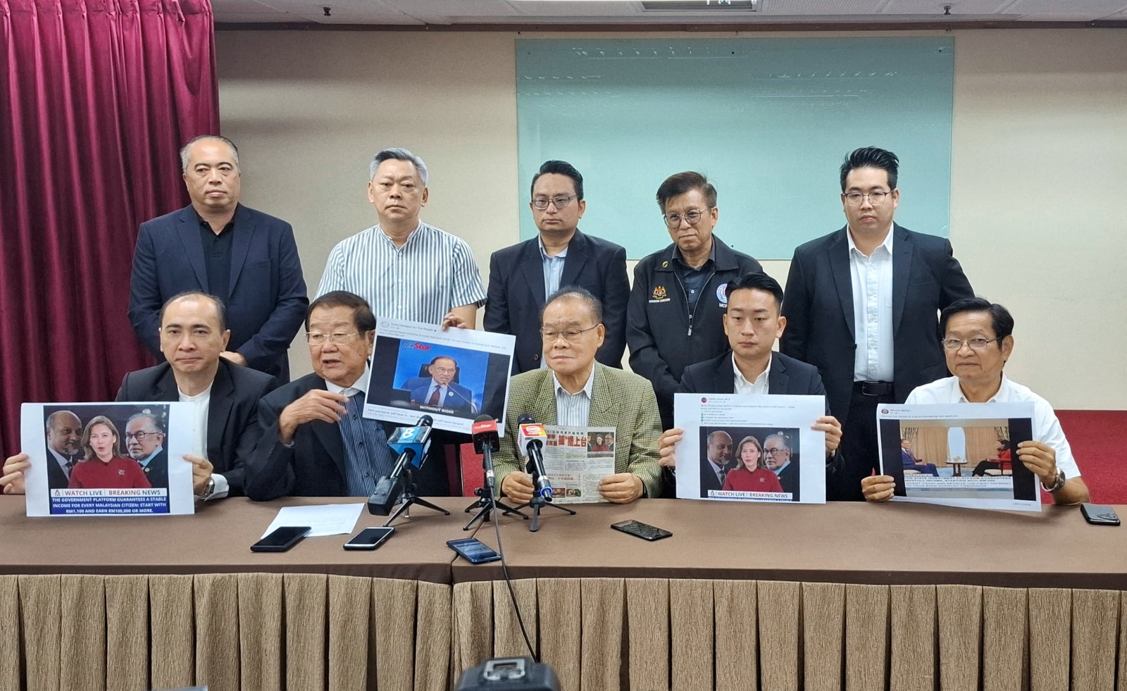 首相吁民投资假视频流传