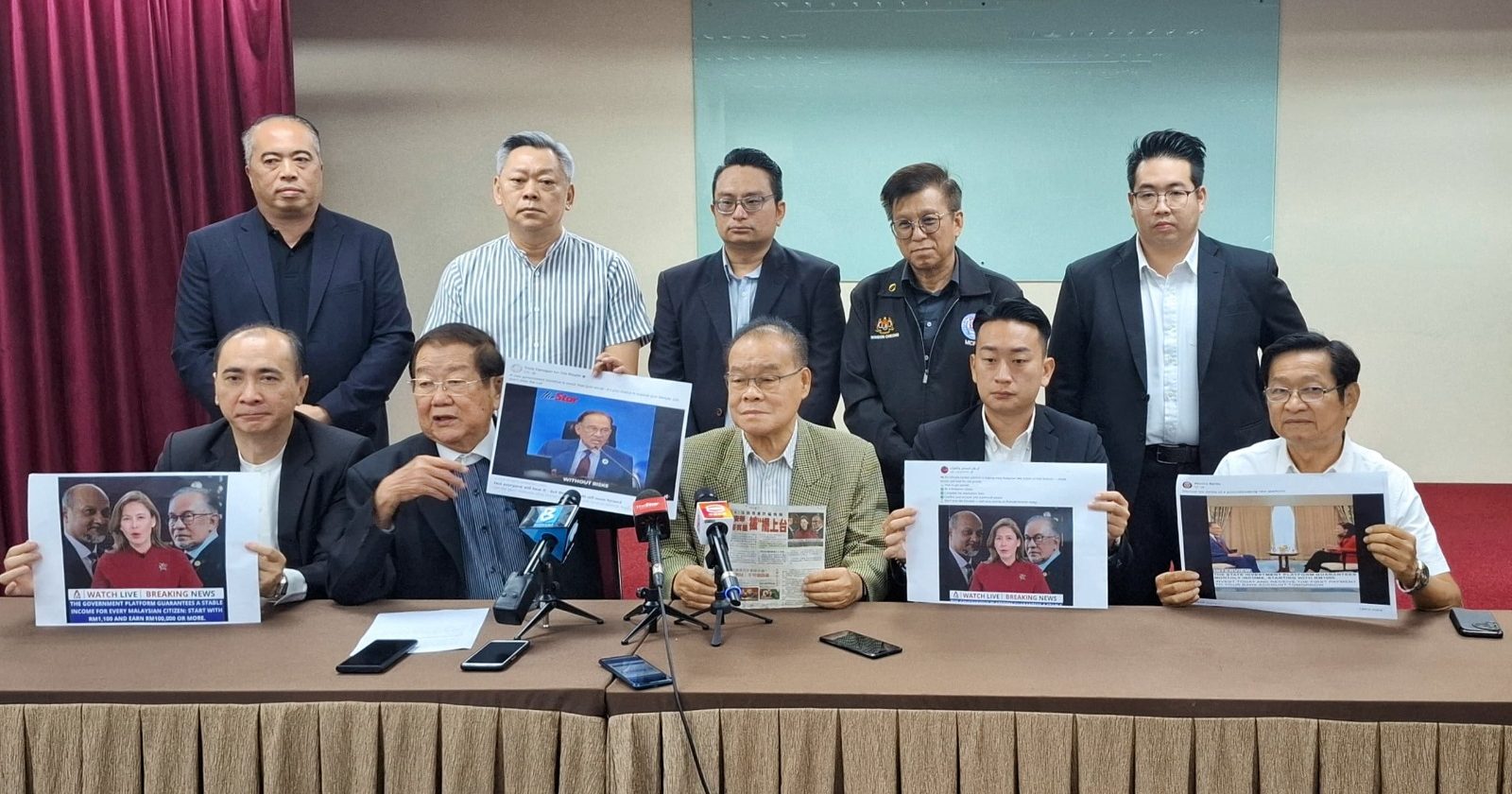 首相吁民投资假视频流传 8商人合力揭开骗局