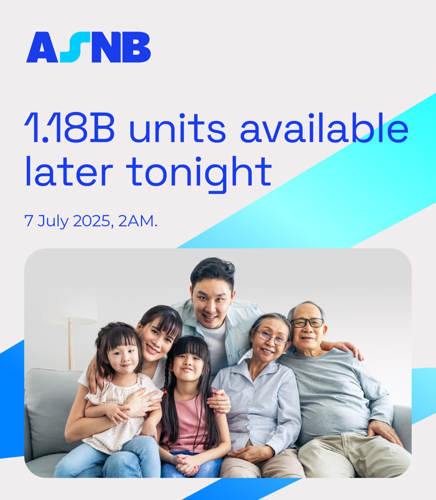 ASM新增11.8亿新单位