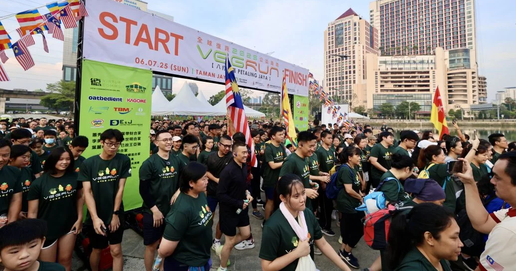 9地点同步进行  全国逾万人参与Vegrun