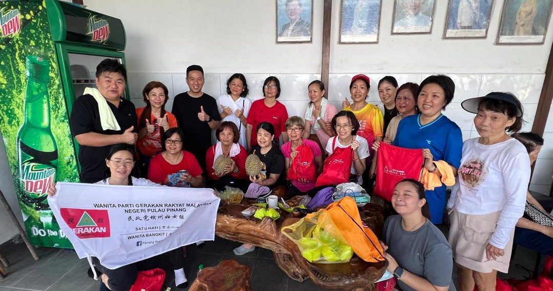 花果山之约健康同行 槟民政妇女组办登山行