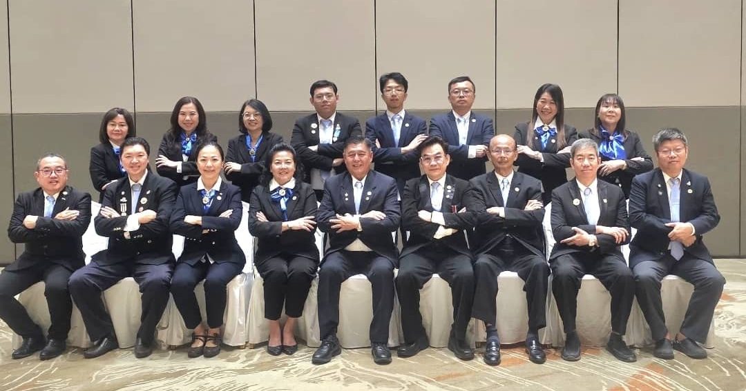 任大山脚地平线狮子会会长 温志隆积极推动公益服务