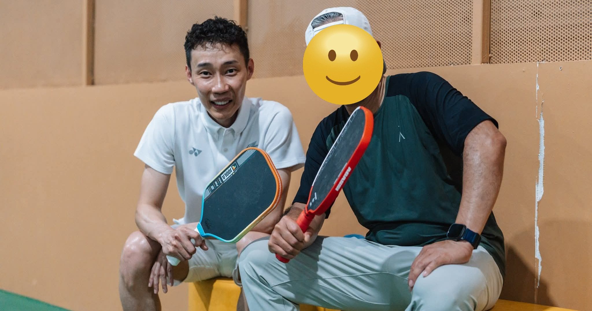 玩转匹克球 李宗伟搭档这位部长