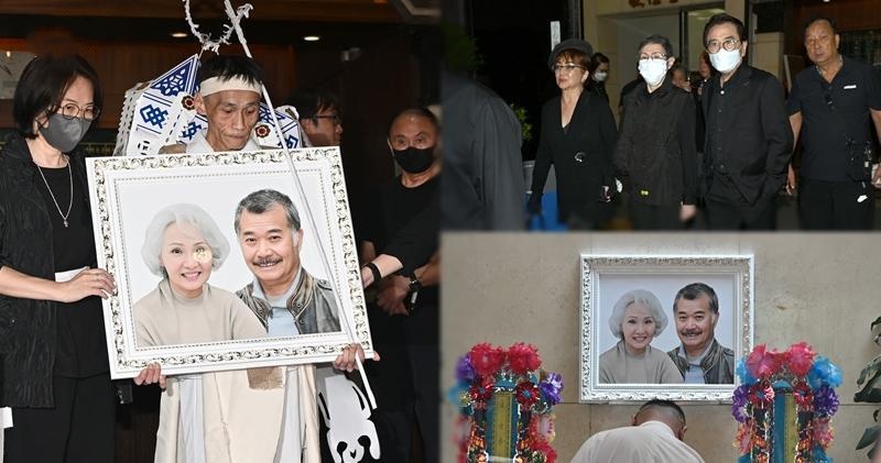 唐佳雪妮举殡 群星哀别故友 李琳琳由姜大卫冯宝宝搀扶