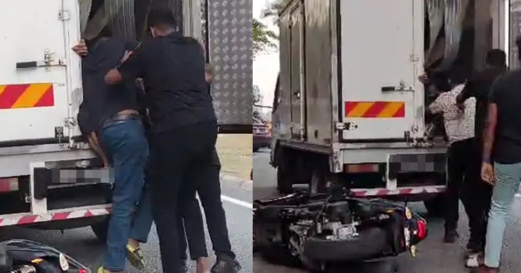 摩托骑士遭掳案 32岁男子落网助查