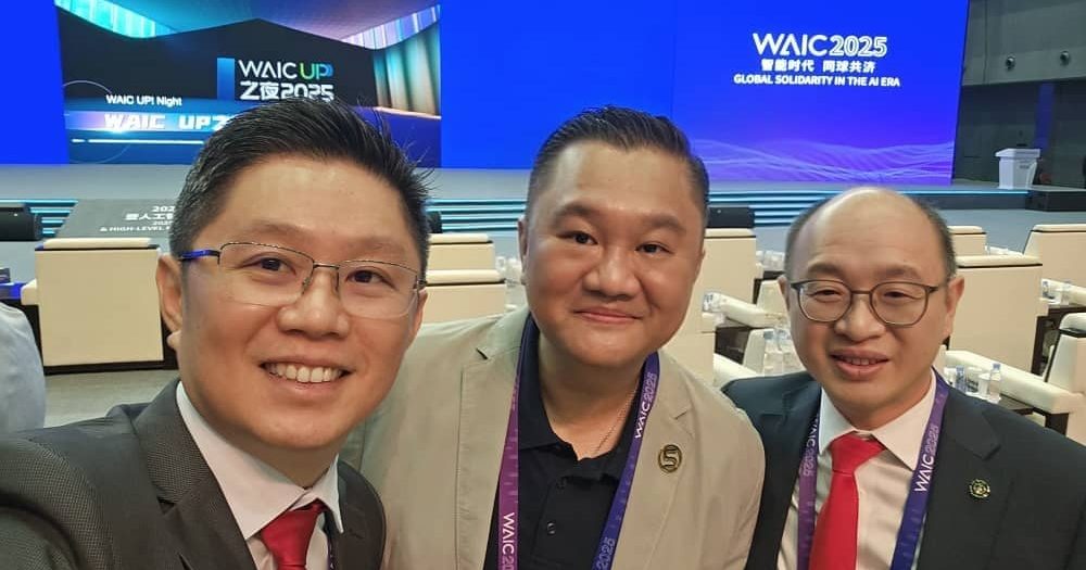 出席上海世界人工智能大会 中总加强马中AI科技交流