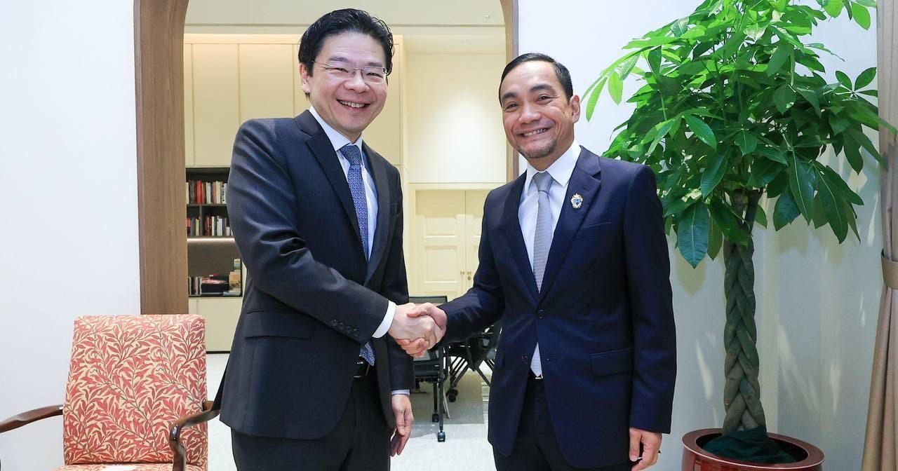 翁哈菲兹与黄循财会晤 建议设第二柔新捷运系统