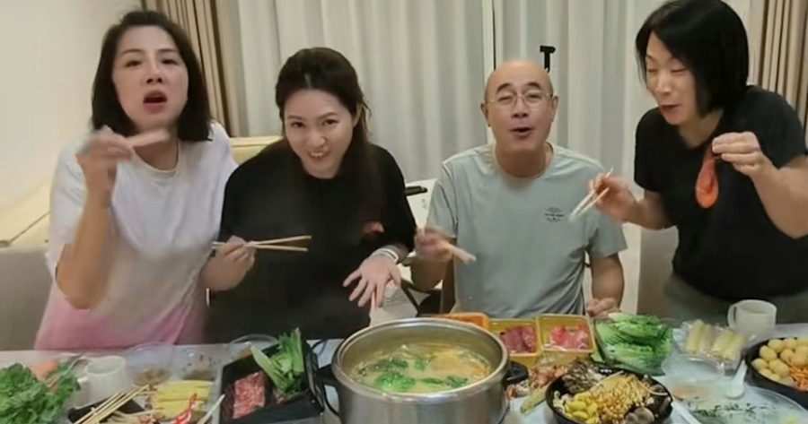 曾被指粗茶淡饭 TVB绿叶吃火锅 高级食材摆满桌