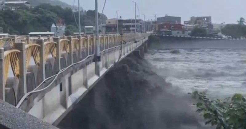 多地停班停课 台南部暴雨3死4失踪