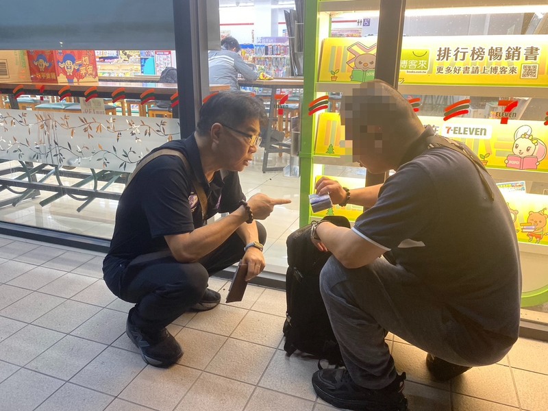 警在高铁云林站逮捕陈姓男子