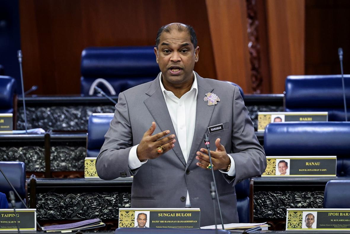 企合部副部长拿督斯里拉马南