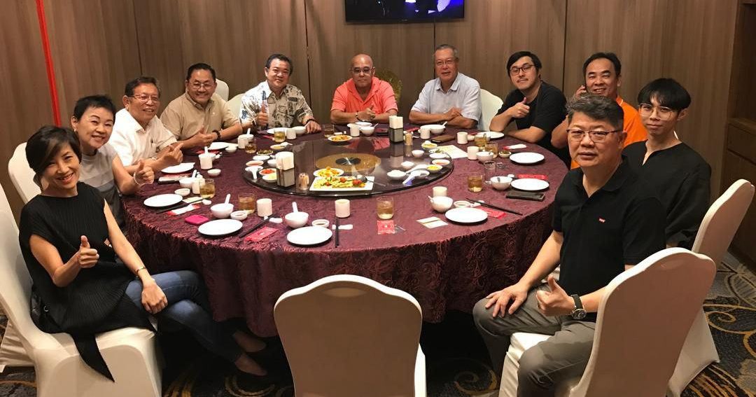 史里肯邦安中学家协 设宴欢迎连启芳掌校