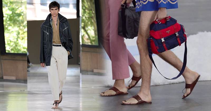 人字拖革命 谁还在乎袜子配不配?