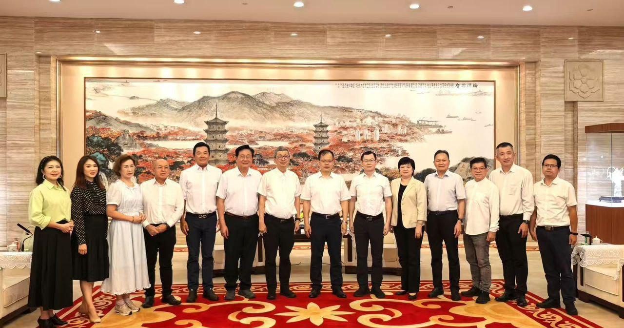 林福山率团访泉州市 商推动马中交流合作
