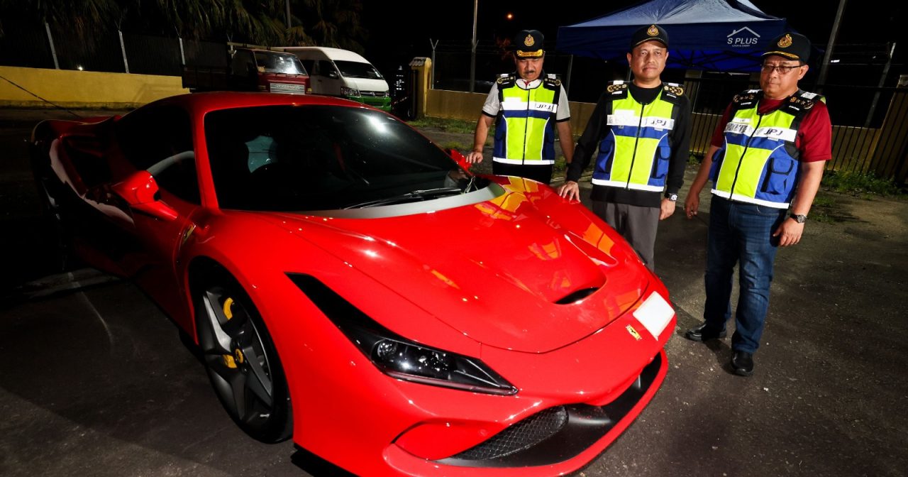 未缴路税车险 交通局扣270豪车