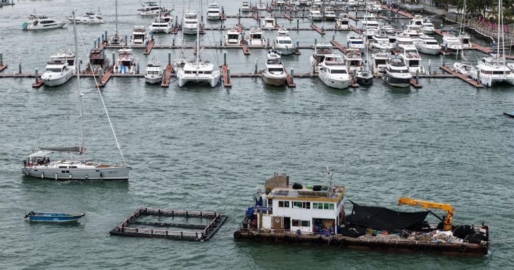 台风“剑鱼”越过海南 三亚全市“五停一关”