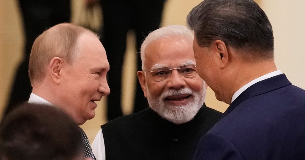 印度仅派外长参加 中俄领袖现金砖线上峰会
