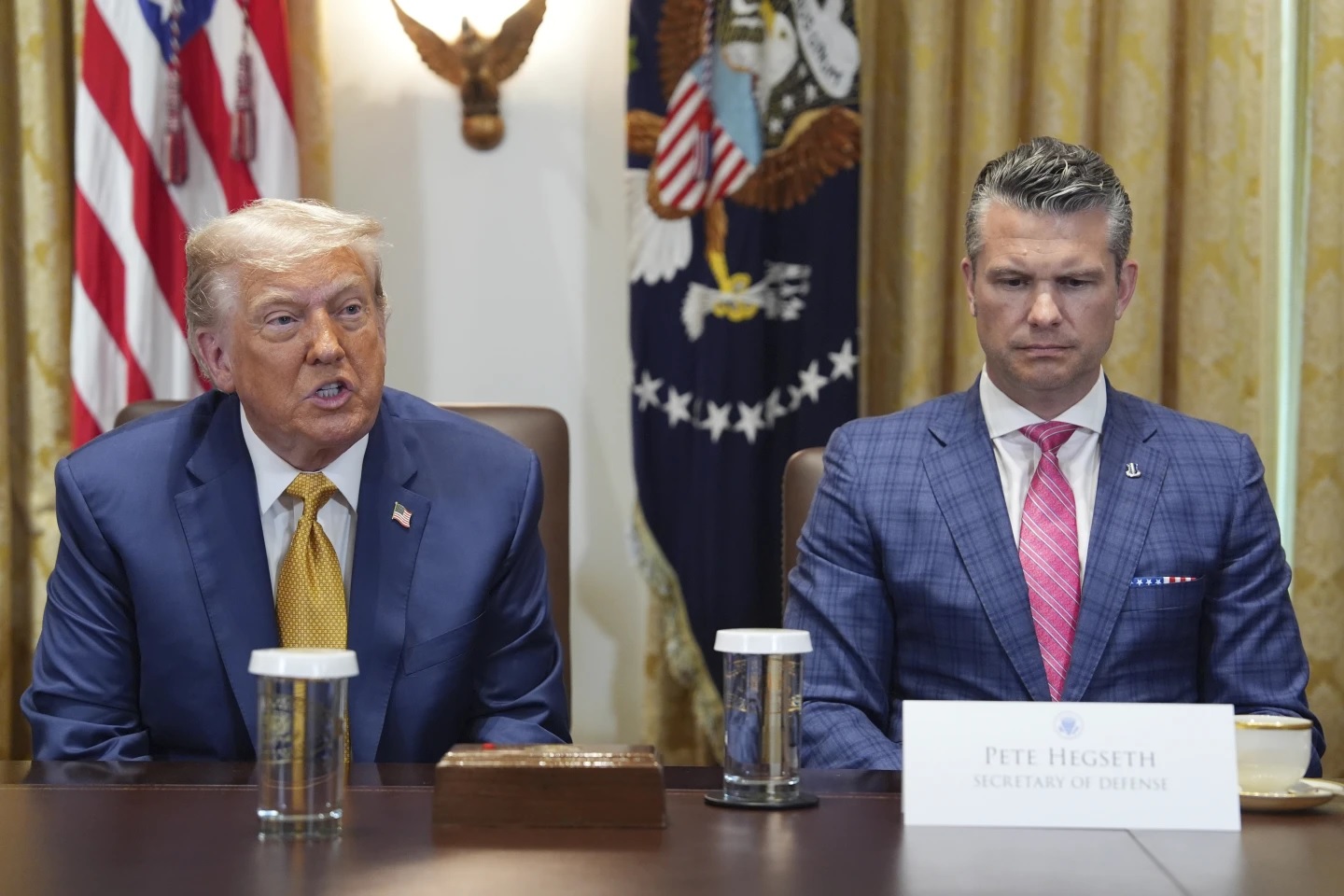 特朗普和海格塞斯