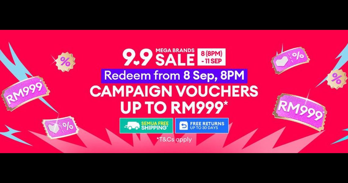 “Confirm Syiok”Lazada 9.9 终极剁手节回归多个爆款