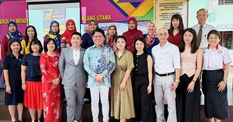 莎阿南福建联总走入国中助学生规划未来