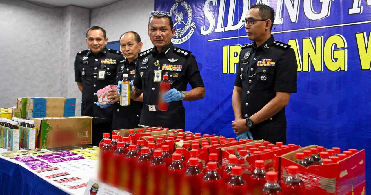 公寓内加工转售夜店 警捕2男充公503瓶毒饮