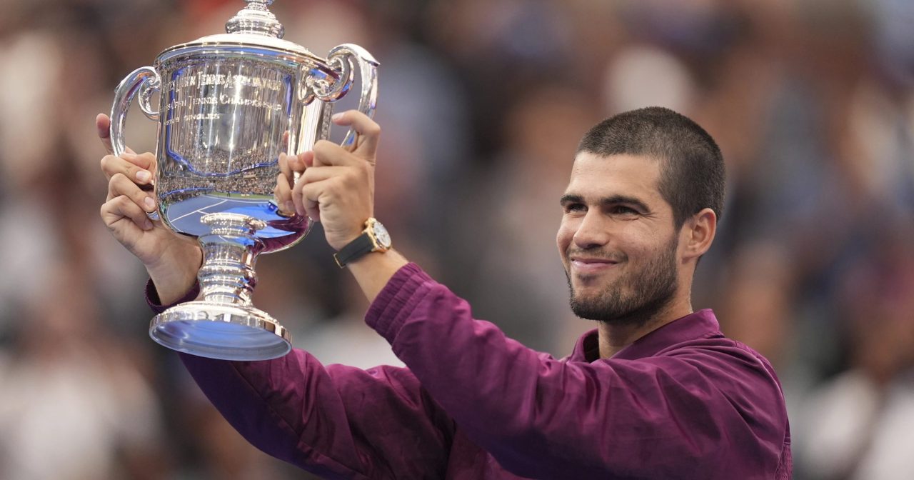 击败辛纳重登世界第一 阿尔卡拉斯美网二度封王