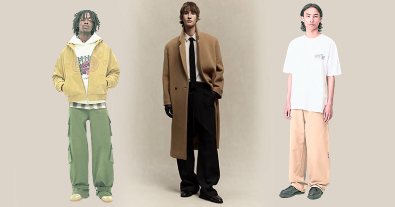 从瘦美到随性自然 宽松裤重塑男性美学