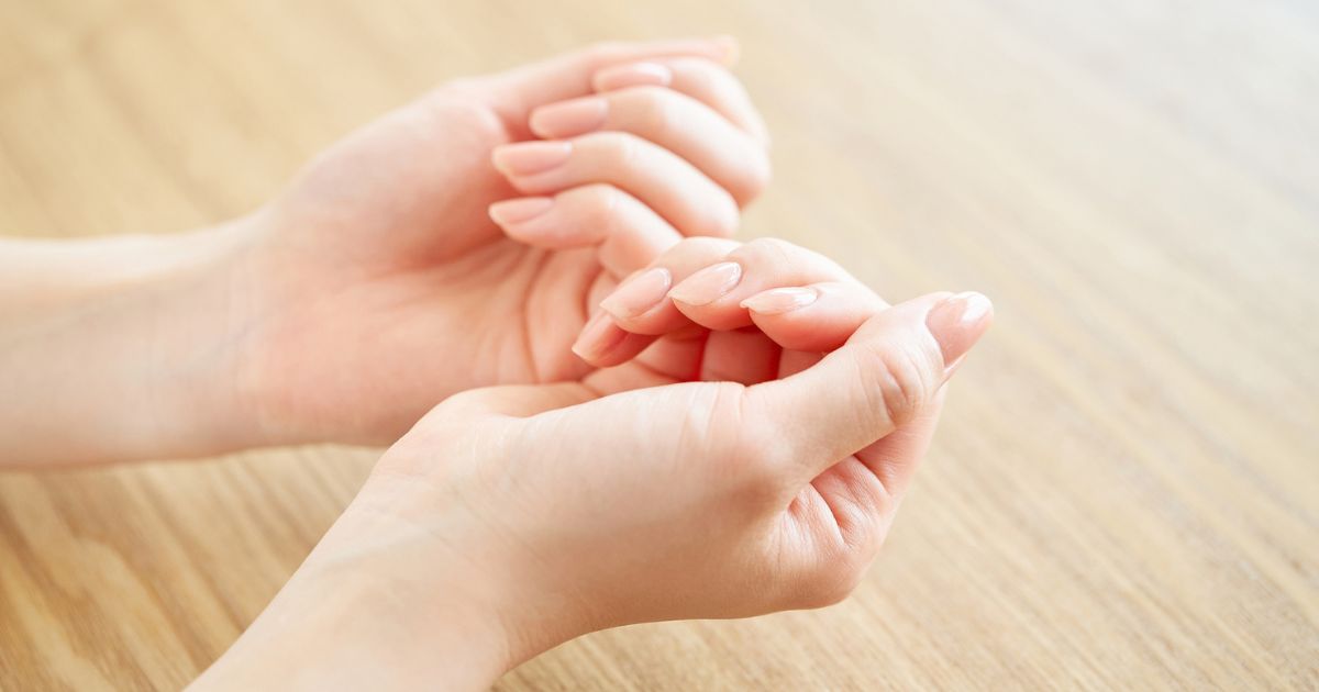 手指 指甲 双手