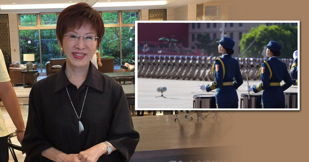 国民党前主席洪秀柱抵京将出席阅兵 “抗战胜利不分省籍党派”