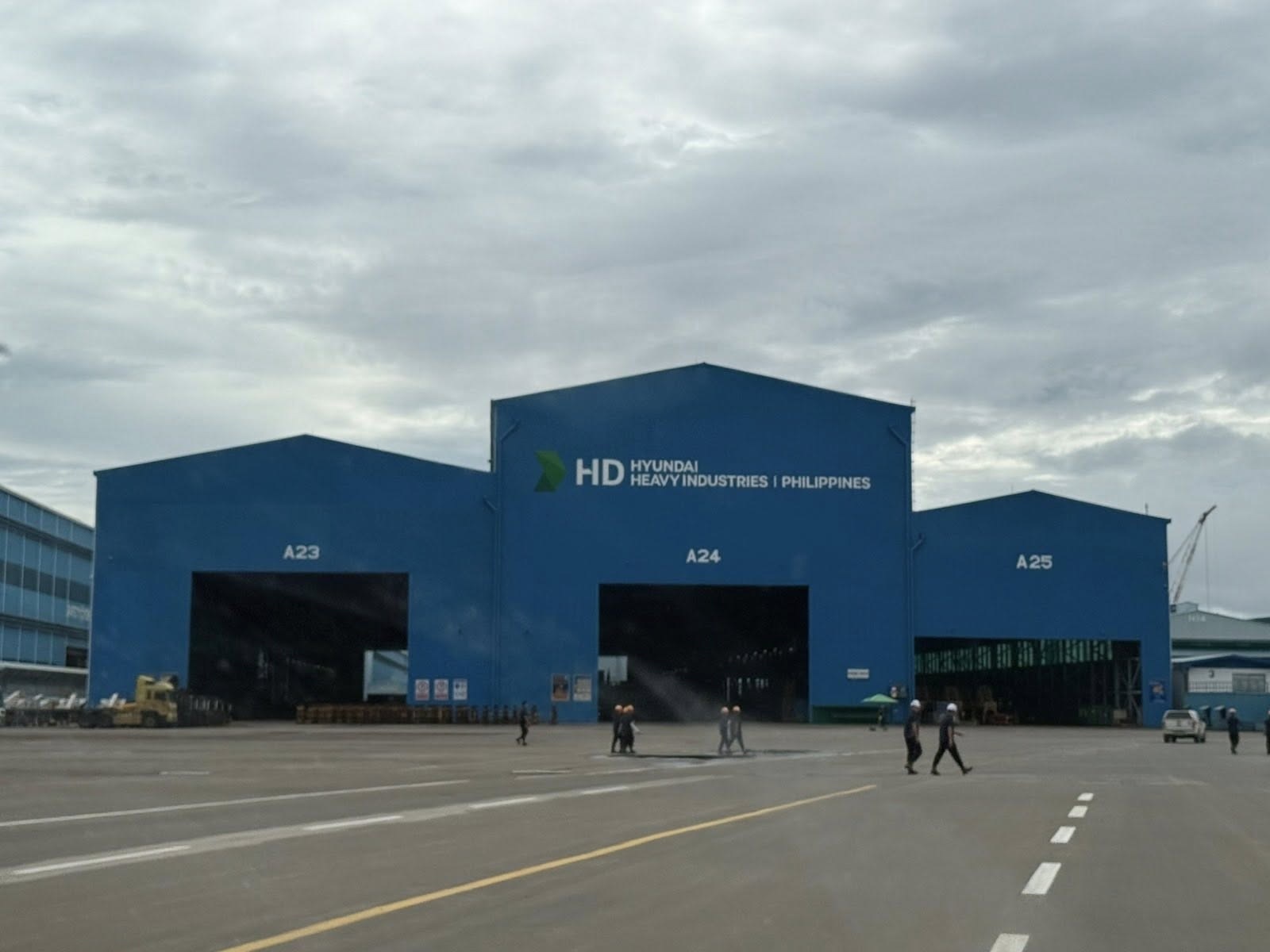 现代重工造船海洋工程公司的苏比克造船厂。