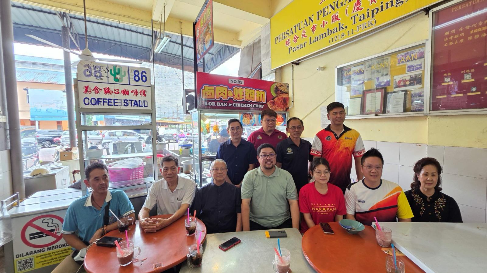 太平拉律峇登公市小贩中心9·25办大扫除 邀各族商贩参与