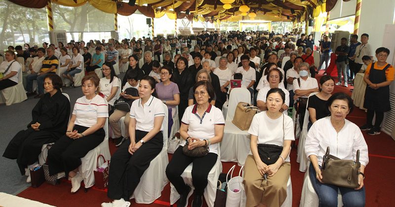 连办30年祈福法会 富贵集团聚善念祈和平