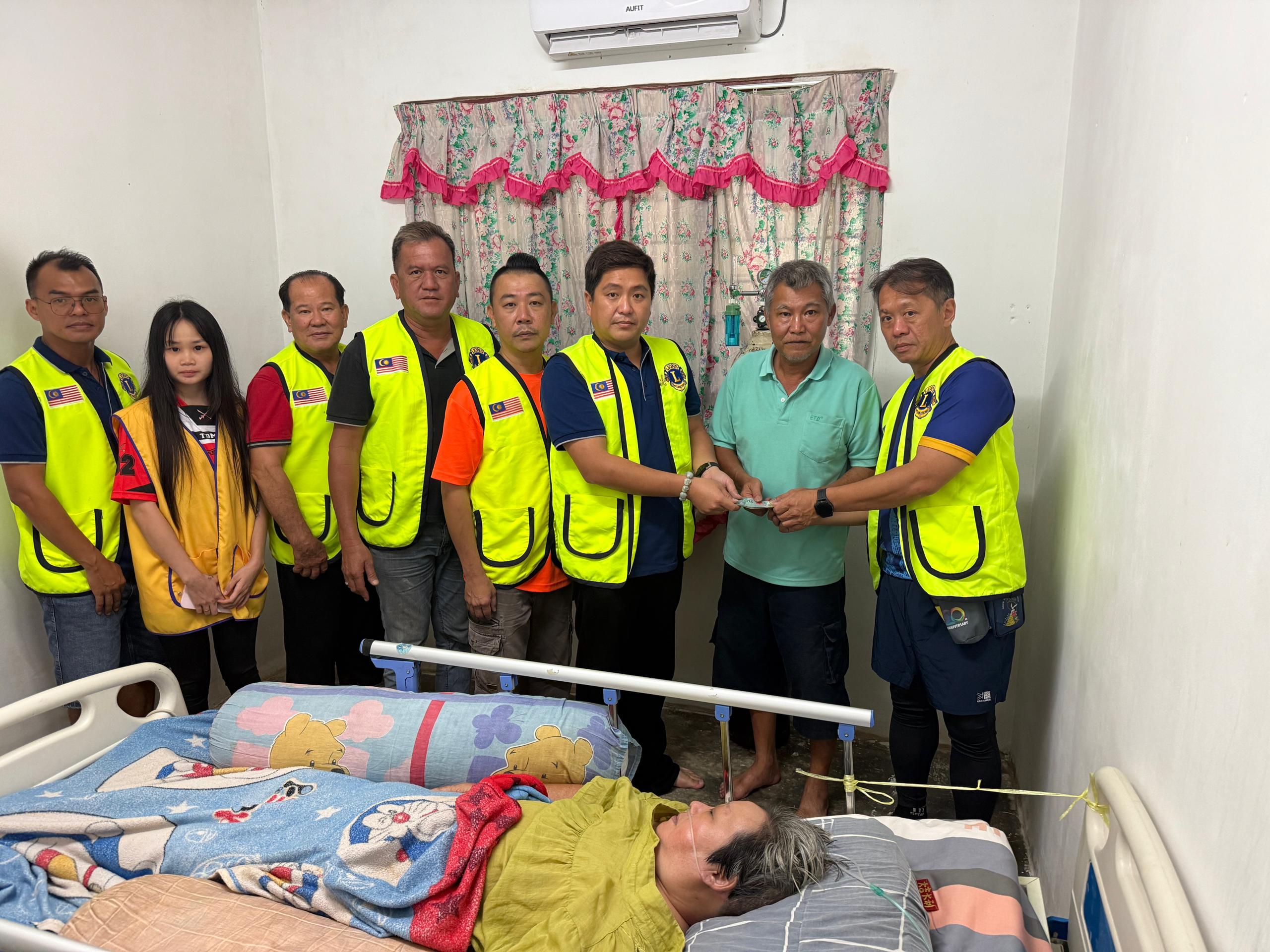 许观兴,狮子会,猫山王,支援,