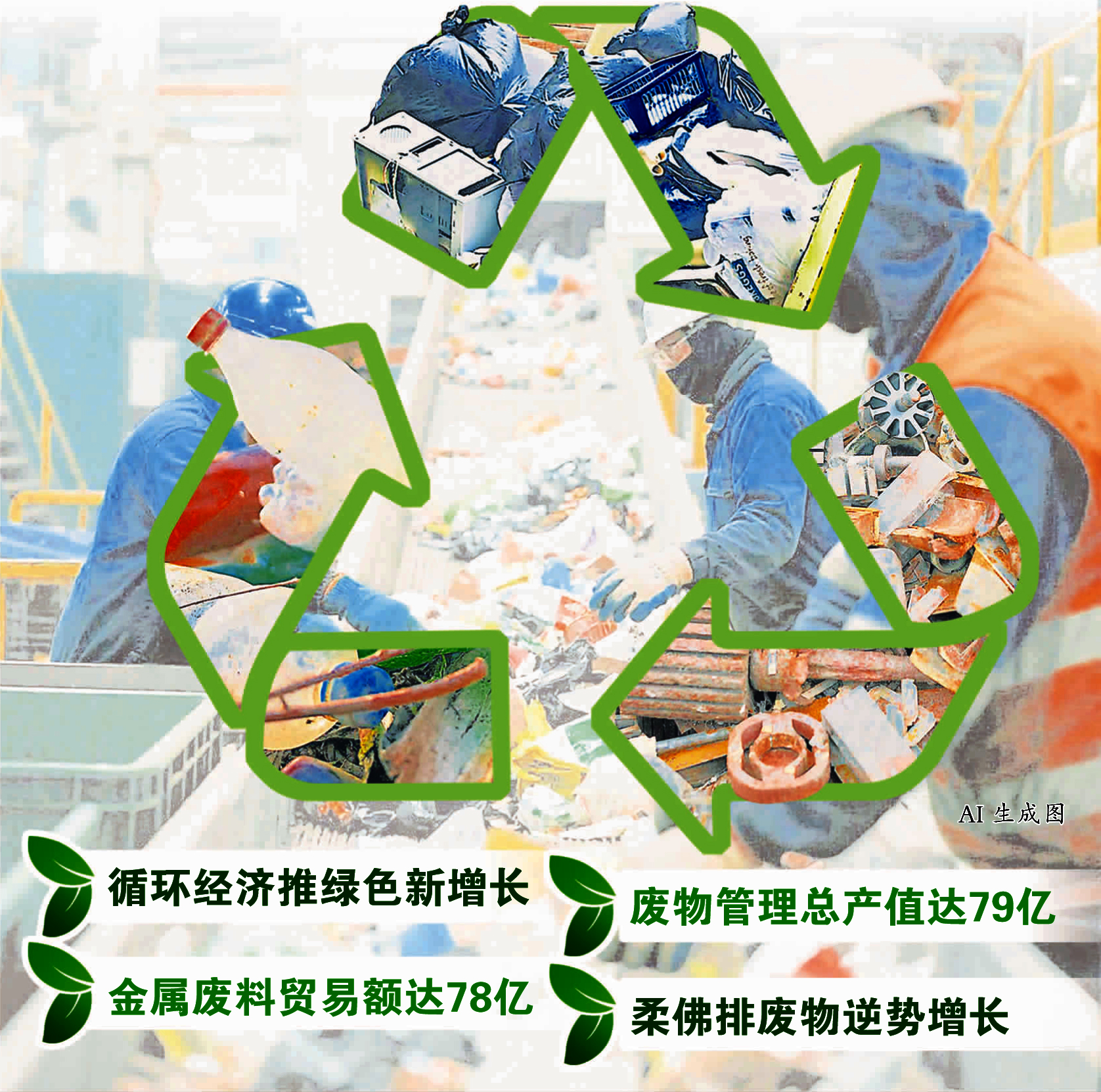 【独家】回收再循环变成宝 废物管理成80亿大生意