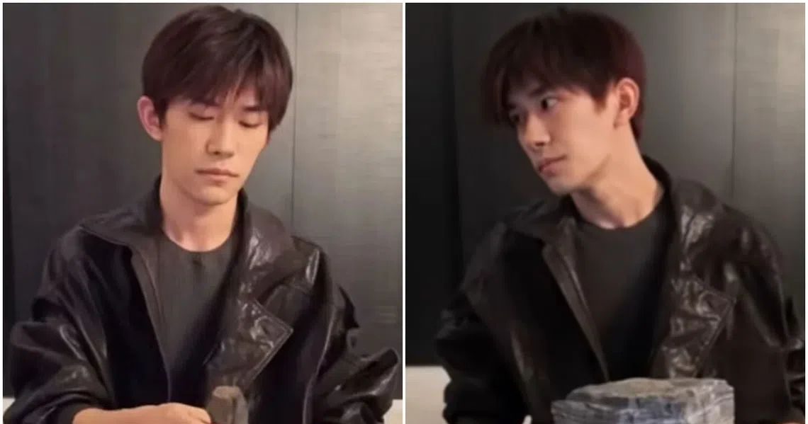 遭疑和于朦胧有关 易烊千玺直播“沉默叠石头”