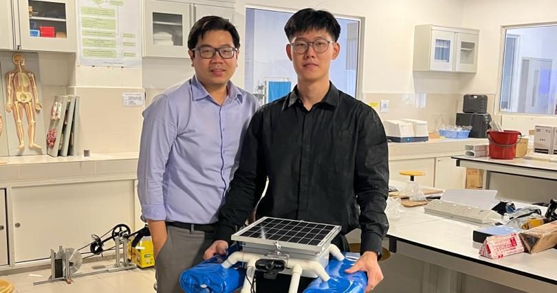 凭海洋污染监测系统扬威国际 全球初创企业赛优大夺亚军