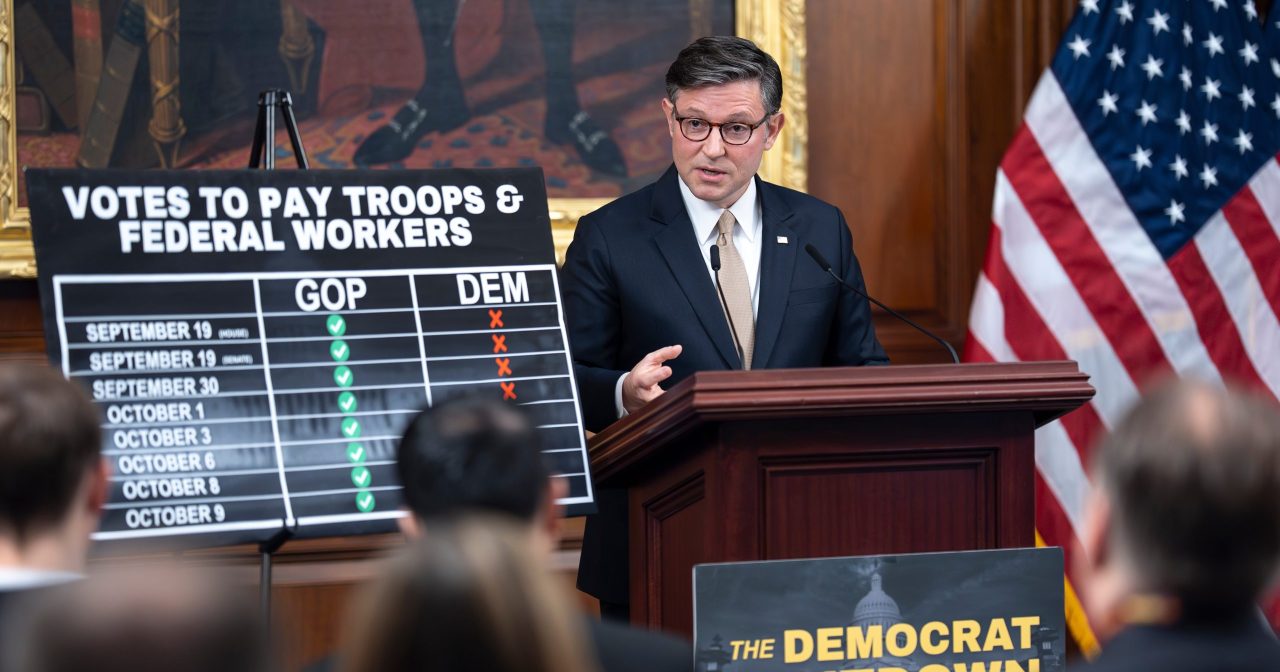 联邦政府停摆13天 美众议长料创关门最久纪录