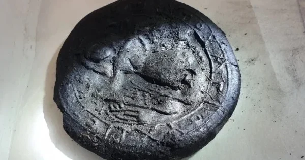 刻有基督像与希腊十字架 土耳其发现1300年古老面包